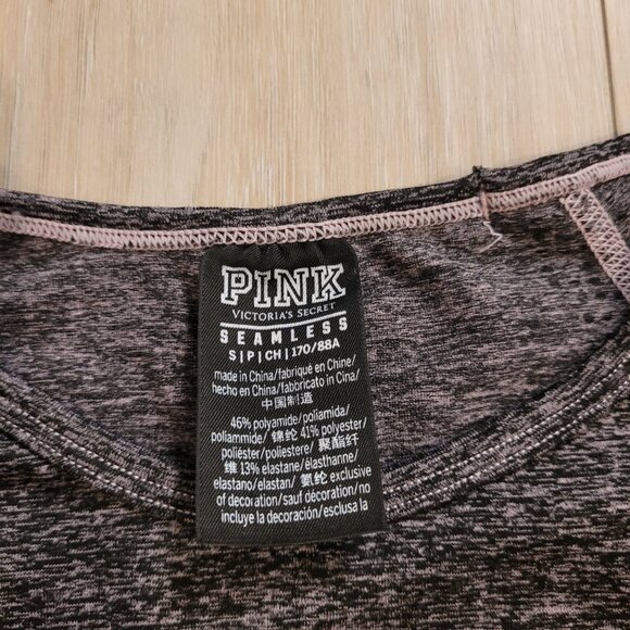 PINK | Victoria's Secret Seamless Long Sleeve Workout Crop Top | Sz. S - Picture 6 of 7